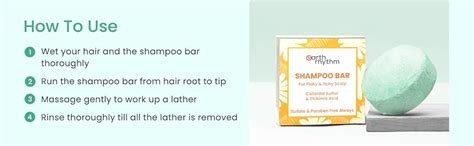 Buy Earth Rhythm Anti-Dandruff Shampoo Bar for Itchy & Flaky Scalp ...