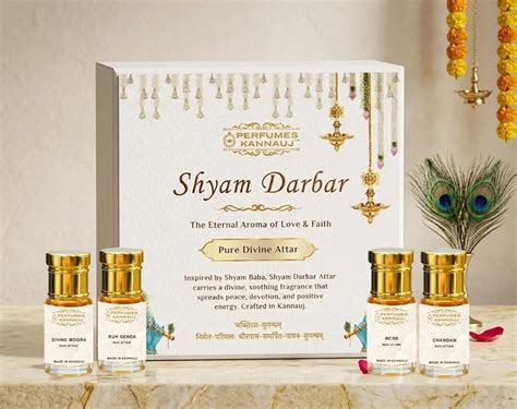 Shyam Darbar Attar by Perfumes Kannauj– Alcohol Free | Gulab, Chandan ...