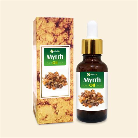 Salvia Natural Essential Oils Myrrh Oil (Commiphora Myrrh) 100% Pure ...