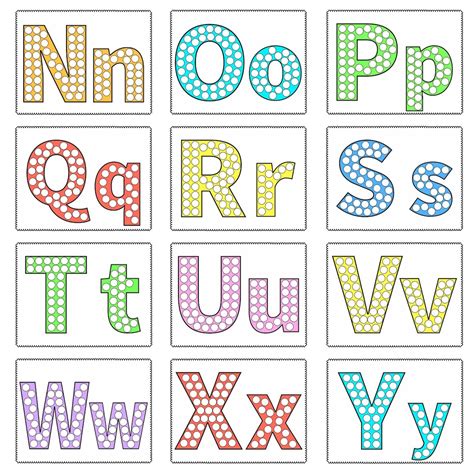 Buy Alphabet Do a Dot Pages, ABC, Dot Markers Sheets, Do-a-dot Painting ...