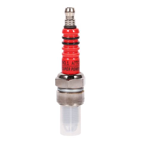 ATV Spark Plug, High Performance 3 Electrode Spark Plug for Scooter ATV ...