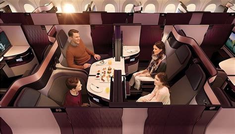 Qatar Airlines Business Class 的图像结果