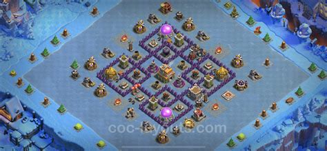 Base TH7 with Link, Anti Everything Max Levels 2022 - Town Hall Level 7 ...
