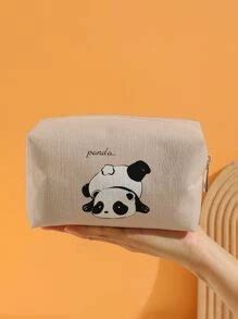 Cartoon Panda Print Makeup Bag | SHEIN USA