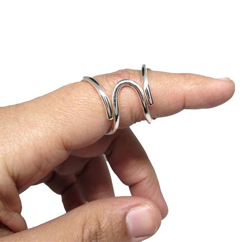 Buy Silver Multiuse Boutonniere Splint Ring. Mallet Finger ...