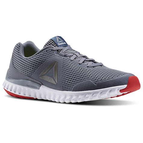 Buy Reebok MensGray Lace-up Running Shoes Online @ ₹6999 from ShopClues