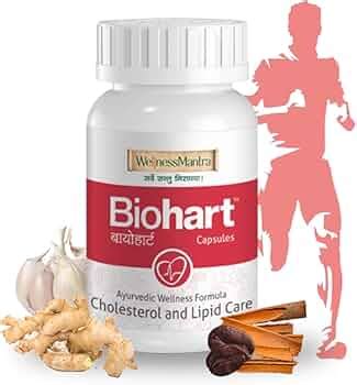 Wellness Mantra BIOHART Ayurvedic Capsules | Helps Improve Heart Health ...