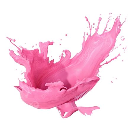 Pink Watercolor Paint Splash Isolated, Pink, Watercolor, Splash PNG ...