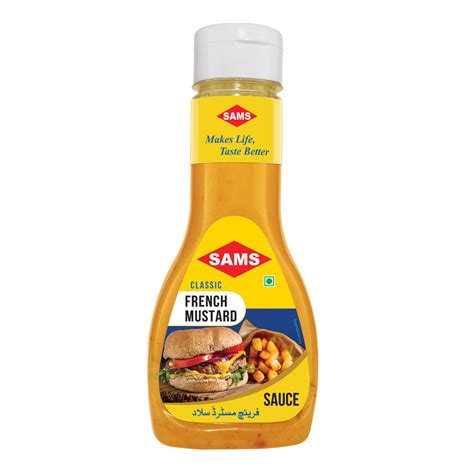Sams Mustard Paste French Style Sauce 330gms Each – Sams Sauces
