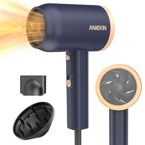 Amazon.com : ANIEKIN Hair Dryer, 1875 Watts Fast Drying Blow Dryer with ...