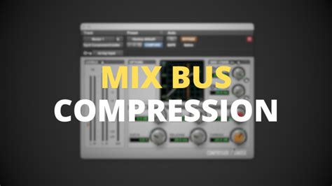 Image result for Mix Bus Compressor