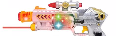 Buy wekidz laser sound music flashing lights gun toy for kids (gift ...