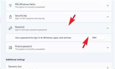 Image result for Windows 11 Setting Password