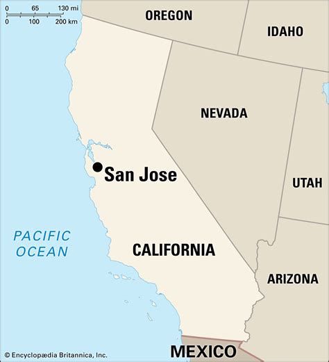 California Map San Jose San Jose & Silicon Valley, CA Wall Map By