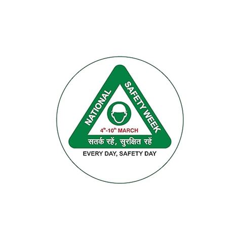 Mr. SAFE National Safety Week 2021 Helmet Sticker - Pack of 25 : Amazon ...