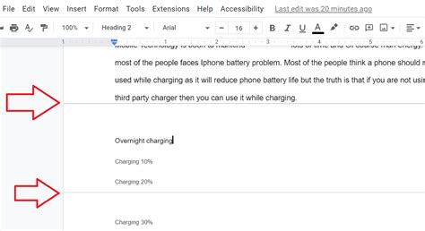 Image result for Google Docs Line Break
