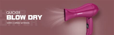Havells 1000 Watt Foldable Hair Dryer; 2 Heat Settings (Hot/Warm), Heat ...
