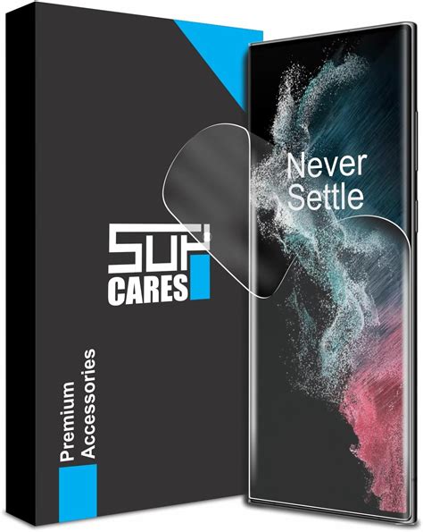 SupCares TPU Anti Glare Matte Unbreakable Membrane Screen Protector for ...