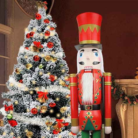 CDL 6 feet Tall Life Size Large Christmas Wooden India | Ubuy