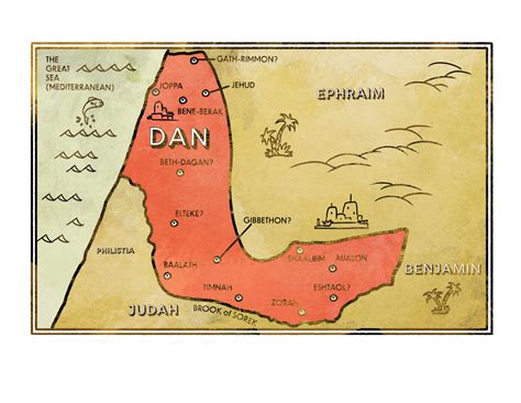 Study & Color | The Tribe of Dan