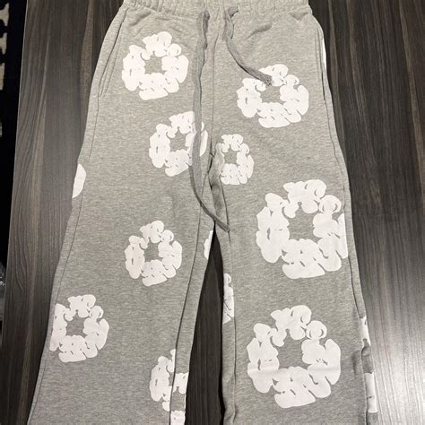 Denim Tears Readymade Tears flared sweatpants Sz M... - Depop