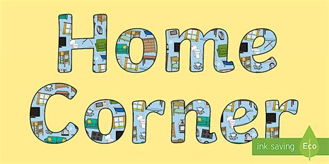 Cursive Home Corner Display Lettering (teacher made)
