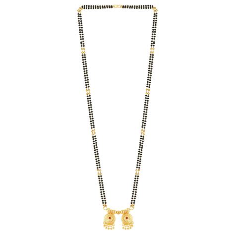 MEENAZ 2 Vati Wati Mangalsutra For Women Girls Ladies Temple South ...