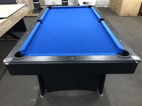 7 FT Modern Pool - Billiard Table [BLUE FELT]