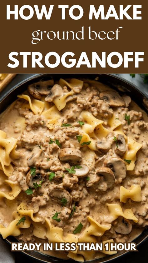 Healthy beef stroganoff – Artofit