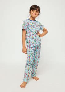Frangipani Kids Nightwear Girls Printed Cotton Price in India - Buy ...