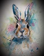 Image result for Easter Bunny Canvas Painting