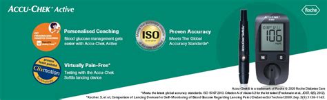 Accu-Chek Active Blood Glucose Glucometer Kit With Vial Of 10 Strips ...