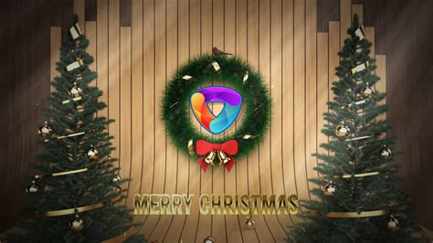 Christmas Studio Logo DaVinci Resolve Template SBV-348612046 - Storyblocks