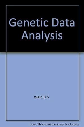 Buy Genetic Data Analysis Book Online at Low Prices in India | Genetic ...