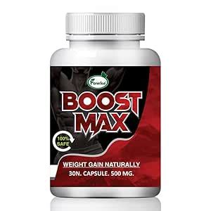 INLAZER Boost Max | Weight Gain Capsule For Fast Weight & Muscle Gain ...