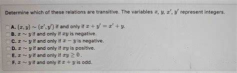 Transitive Relation Example 的图像结果