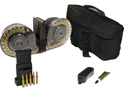 Beta C-Mag Mag System FN FAL 308 Winchester 100-Round Drum Polymer