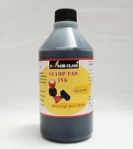 Wins Class Stamp Pad Ink(500ml)(Black) : Amazon.in: Office Products