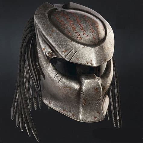 Image result for Custom Predator Motorcycle Helmet Gray Line