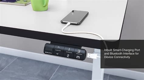 Monarch Elevate Height Adjustable Table Desk | Electric | 3 Stage Dual ...