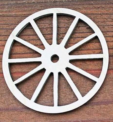 Buy Vintage Cut Wagon Wheel Unfinished Wood Laser Cut Out Cutout Shape ...