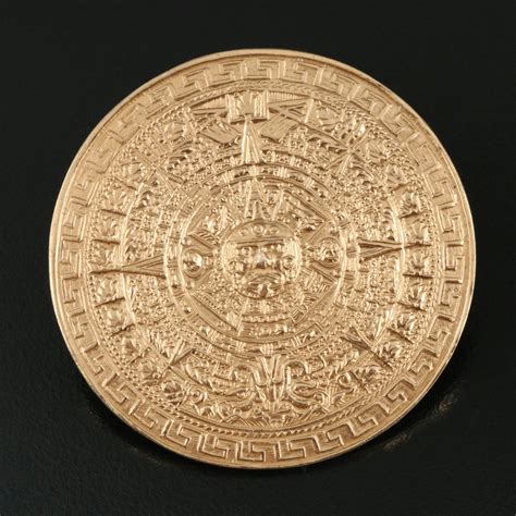 Mayan Calendar Converter Brooch | EBTH