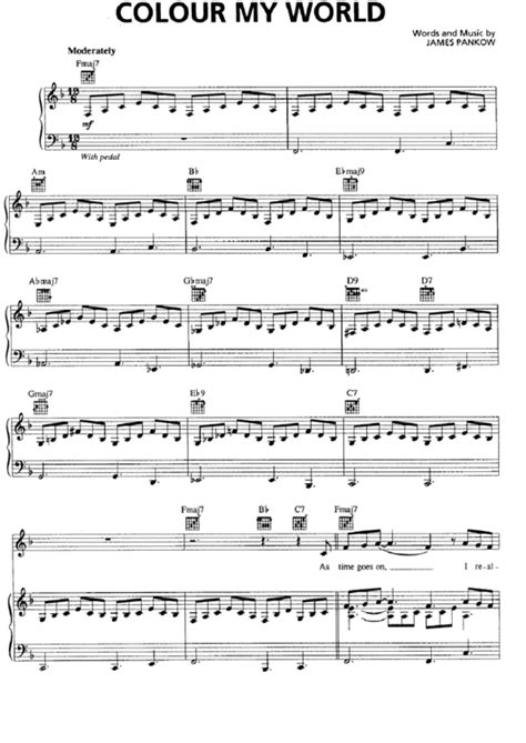 Image result for Guitar Tutorial Color My World