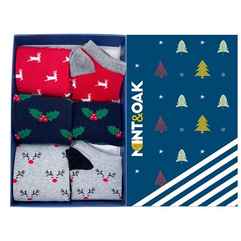 Stocking Love Men & Women Matching Socks - Set of 6 – Mint & Oak