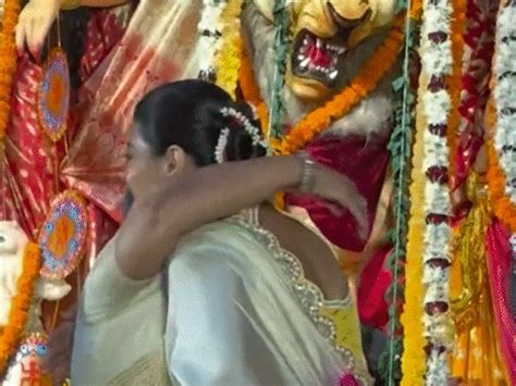 Bollywood stars attend Durga Puja
