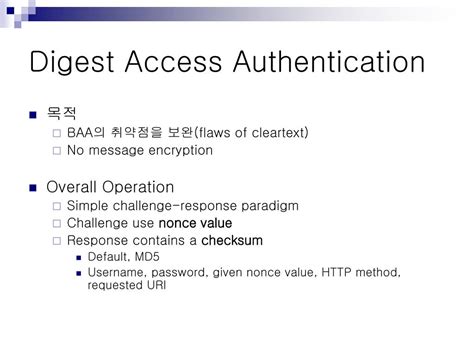 Image result for Digest Access Authentication Example
