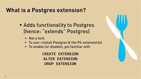 Image result for Postgres Extension Plug-In