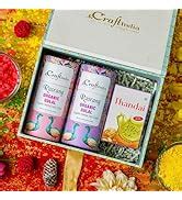 Buy eCraftIndia Pearl Herbal Gulal Holi Colours| Pack of 2, 80gms ...