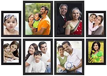 Amazon Brand - Solimo Synthetic Set Of 12 Collage Photo Frames (4 Pcs ...