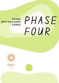NSW Kindergarten Early Stage one sound button flash cards Phase 4 ...